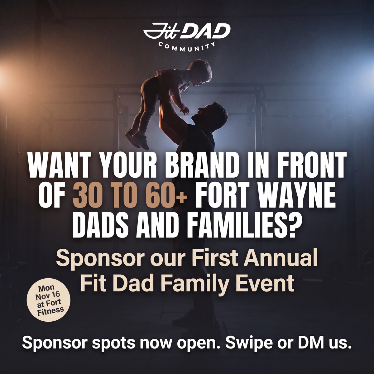 Gold Sponsorship – Fit Dad Family Event