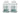 Two bottles of Harvest Twin Sea Moss dietary supplement on a white background